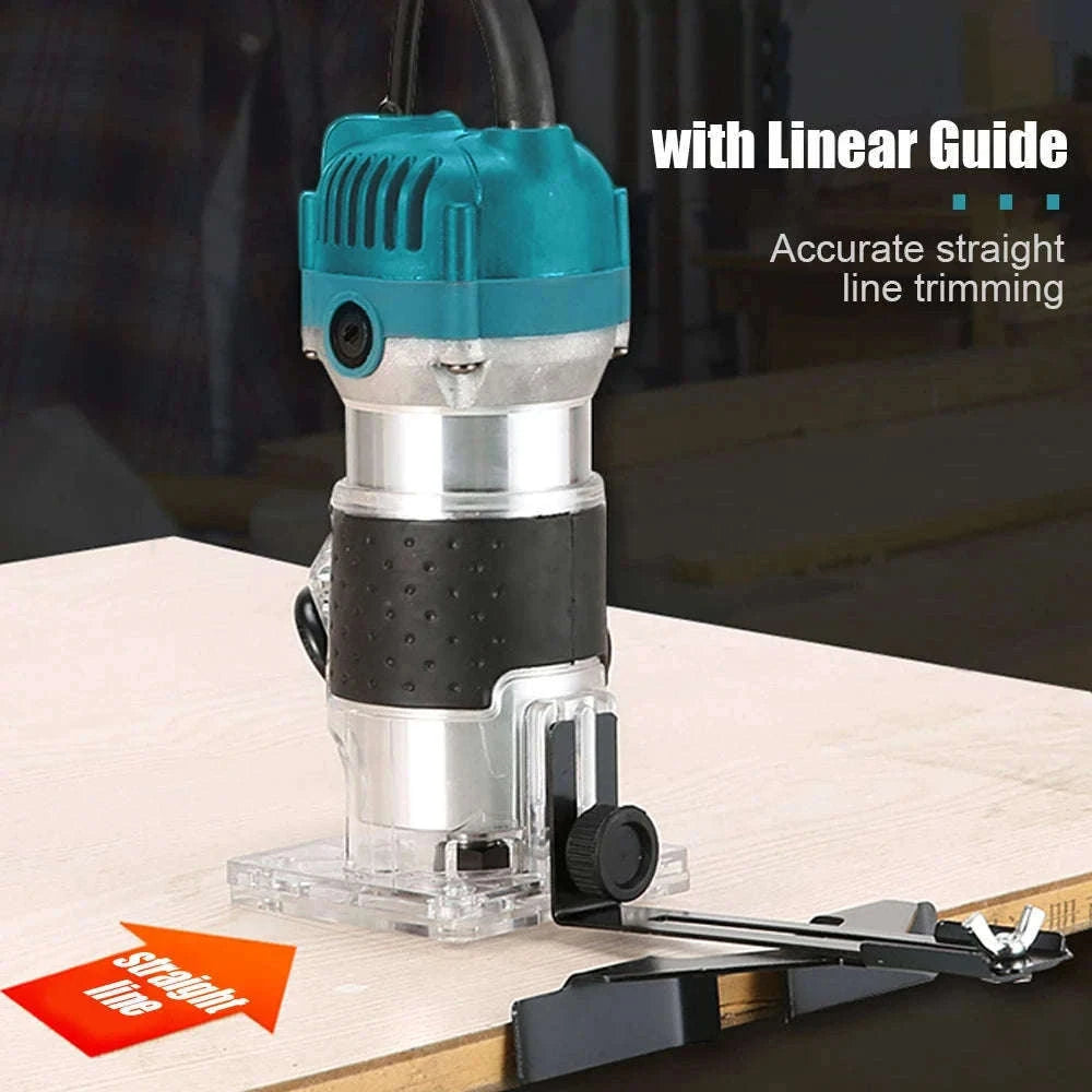 800W Wood Router Machine – High‑Speed Woodworking Trimmer-230v AU Plug