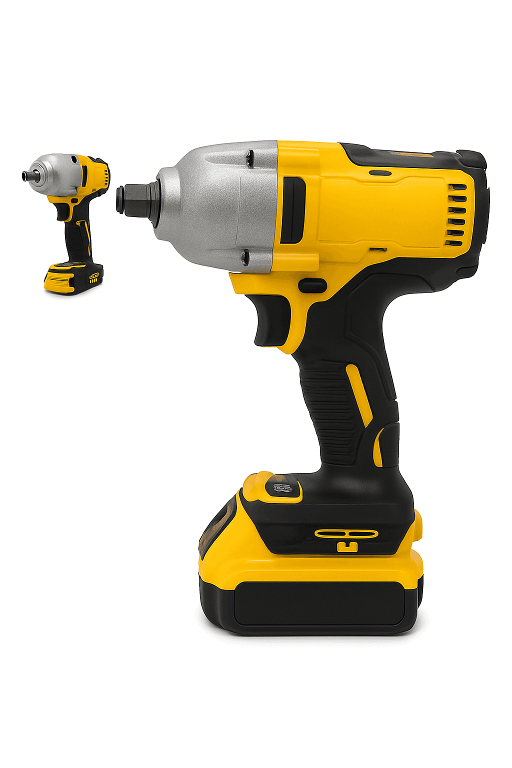 812N.m Brushless Cordless Impact Driver 1/2 Inch 3 Speed-No Battery / United States