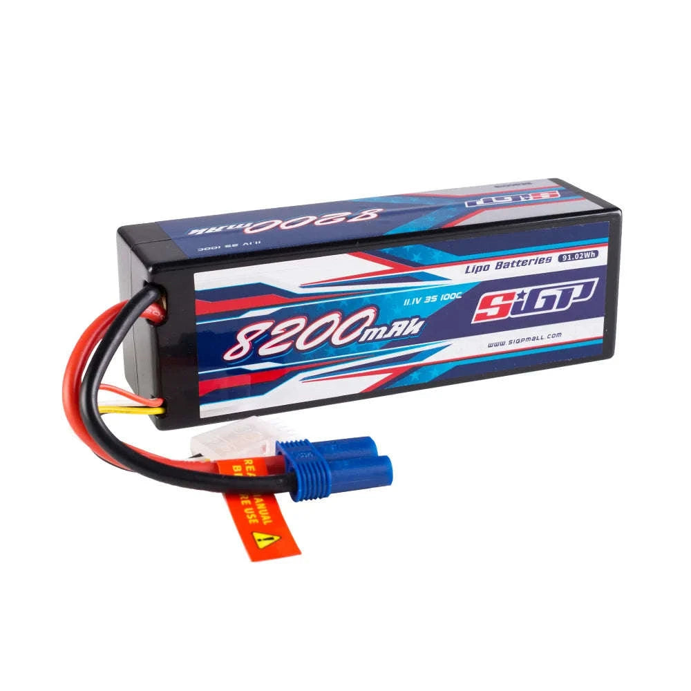 8200mAh Li-Polymer RC Battery 100C-S-8200-3S-100C-EC5 / United States