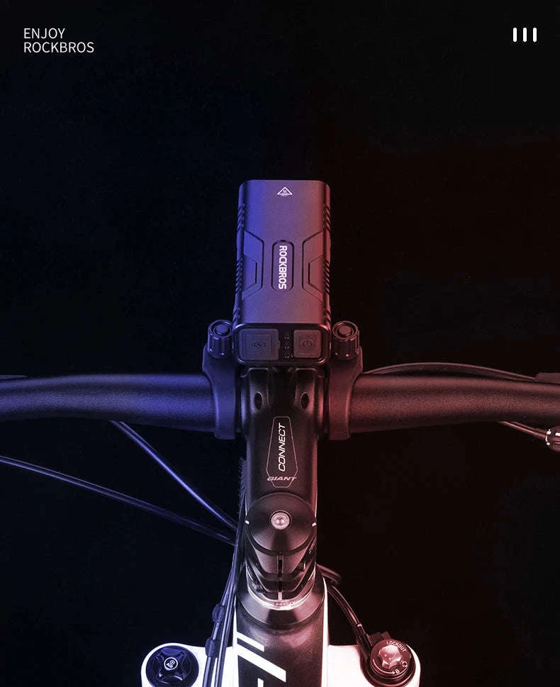850LM Bike Front Light 10000mAh USB Rechargeable Headlight-24310002001