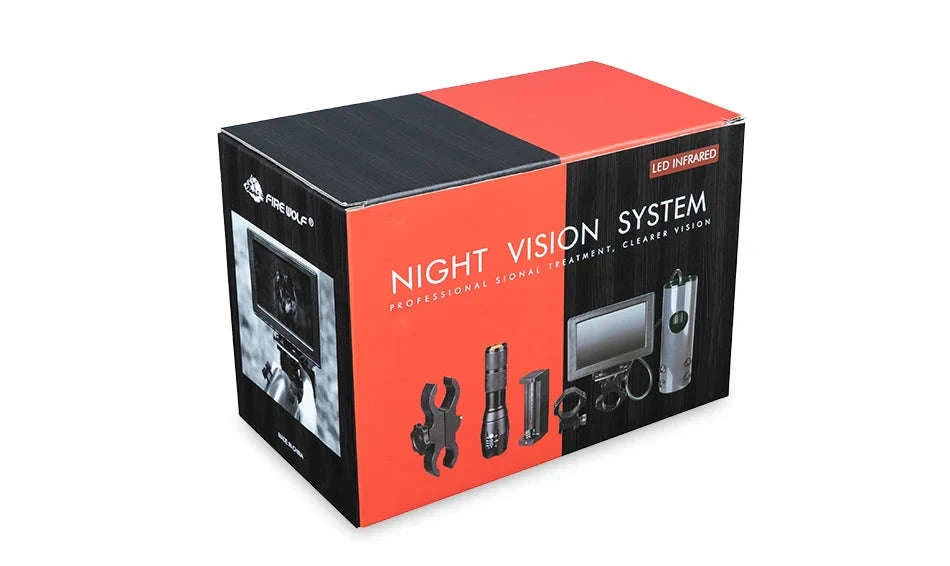 850nm Infrared LED Night Vision Scope Sight-black / United States