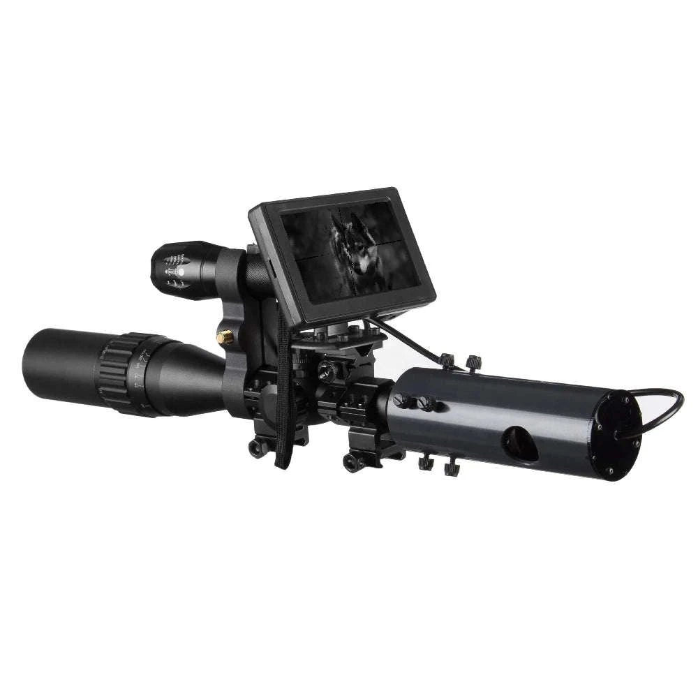 850nm Infrared LED Night Vision Scope Sight-black / United States