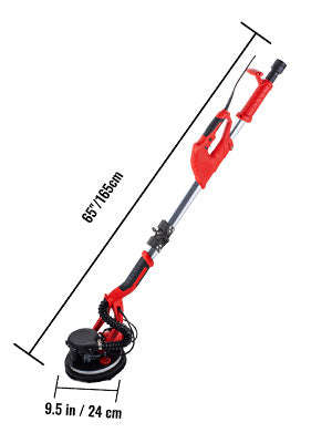 850W Variable Speed Drywall Sander with Telescope Handle-spain