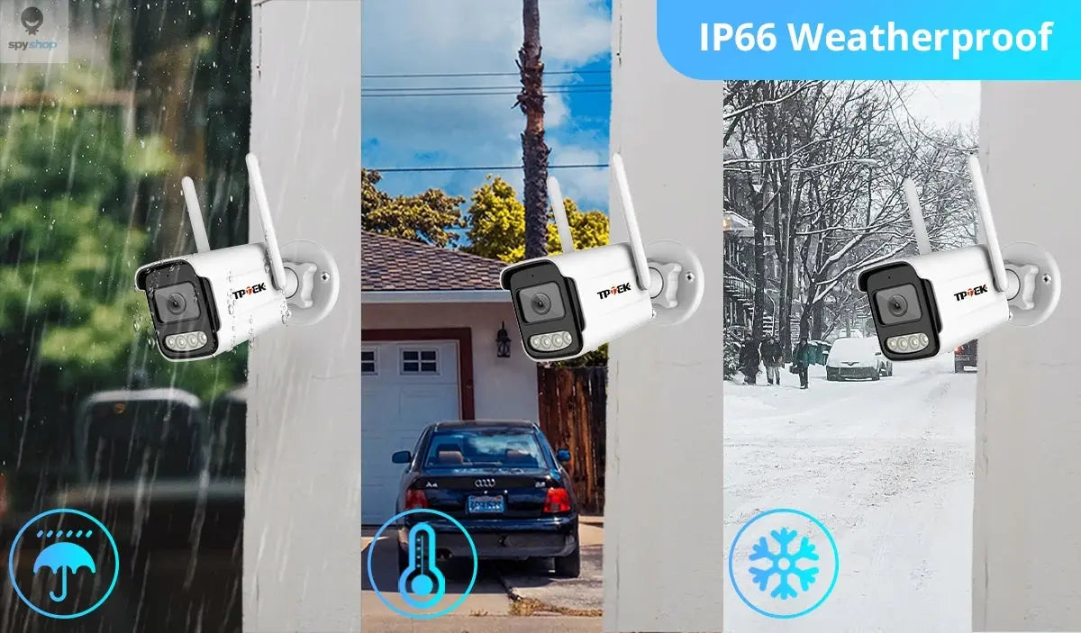 8MP 4K IP Camera Wifi Wireless 5MP AI Human Detect iCSee CCTV Bullet Outdoor Surveillance Security Protection Video Camera Cam Spy-shop.com