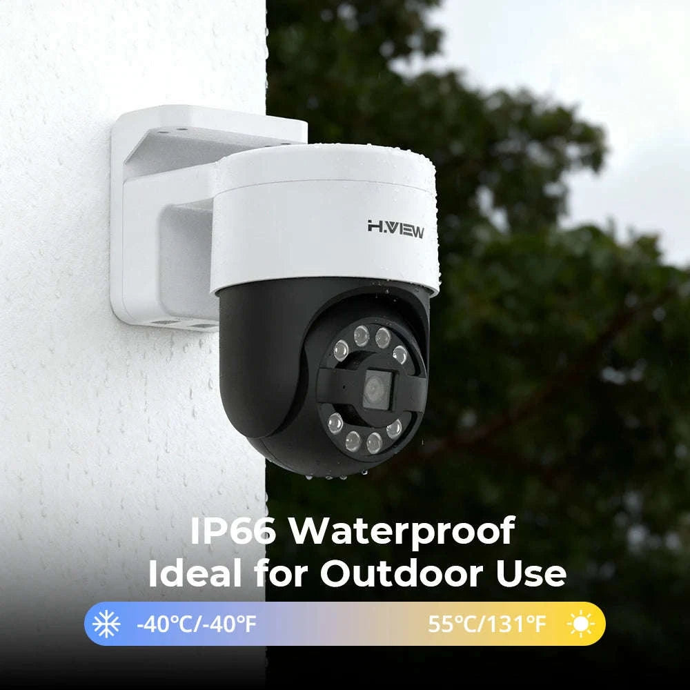 8CH 4K PoE CCTV Security Camera System with PTZ and AI Detection-8MP 4PCS Cameras / China Mainland / None