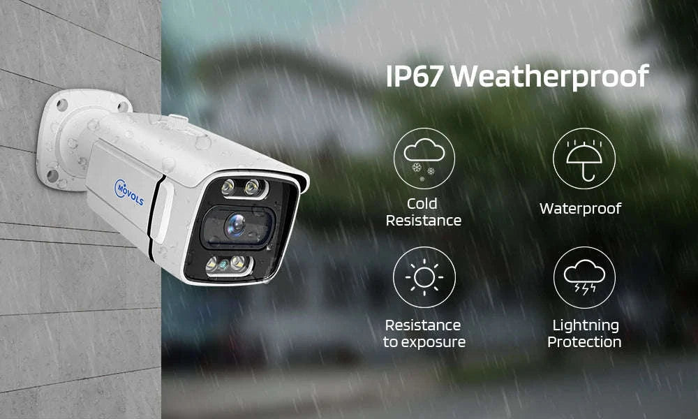 8CH PoE Security Camera System 5MP/8MP NVR Kit with Two-Way Audio-8CH 5MP With 6 Cam / Poland / 4T