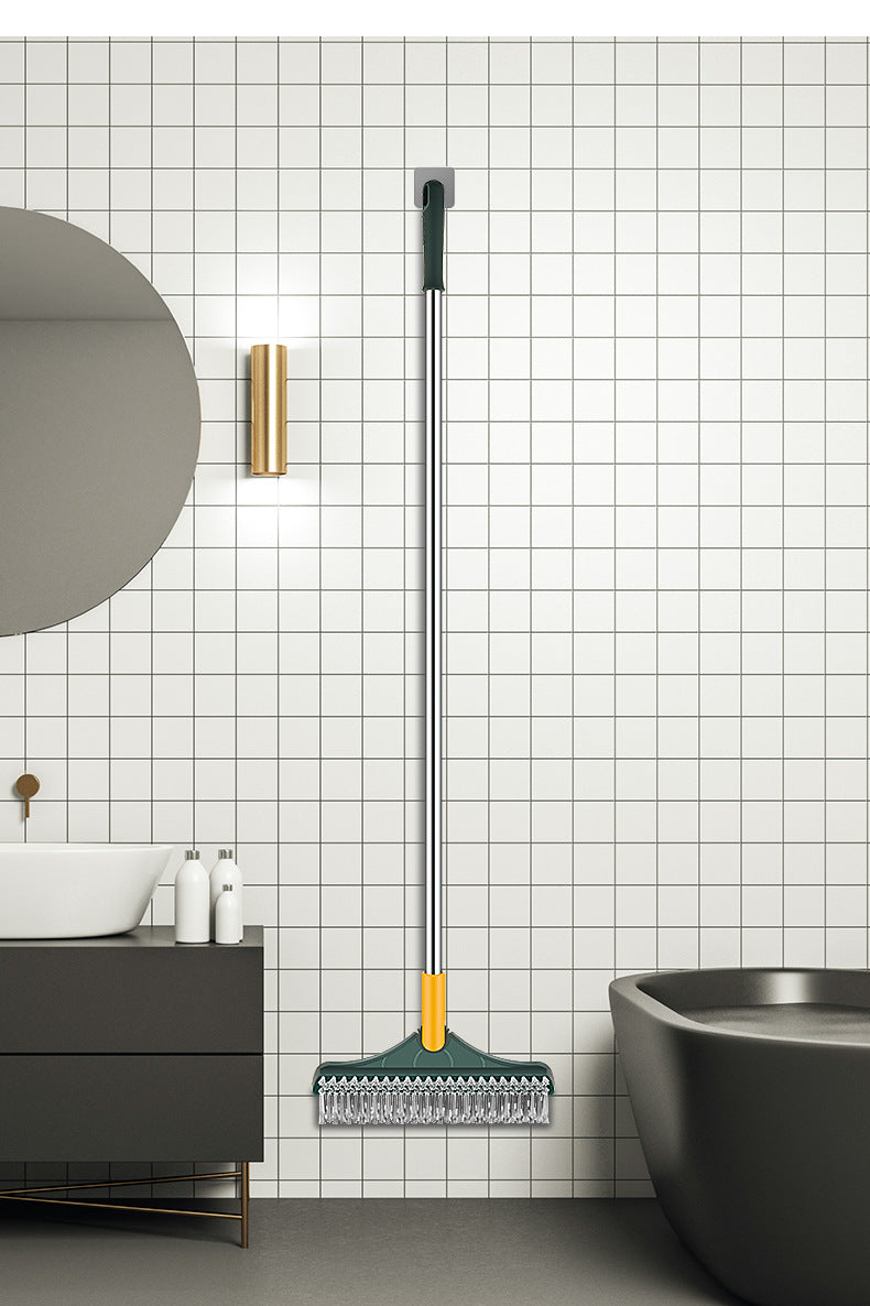 3 In 1 Cleaning Brush Cleaner Brush For Cleaning Bathroom Brush With Long Handle Rotating Floor Brush Crevice Brush 