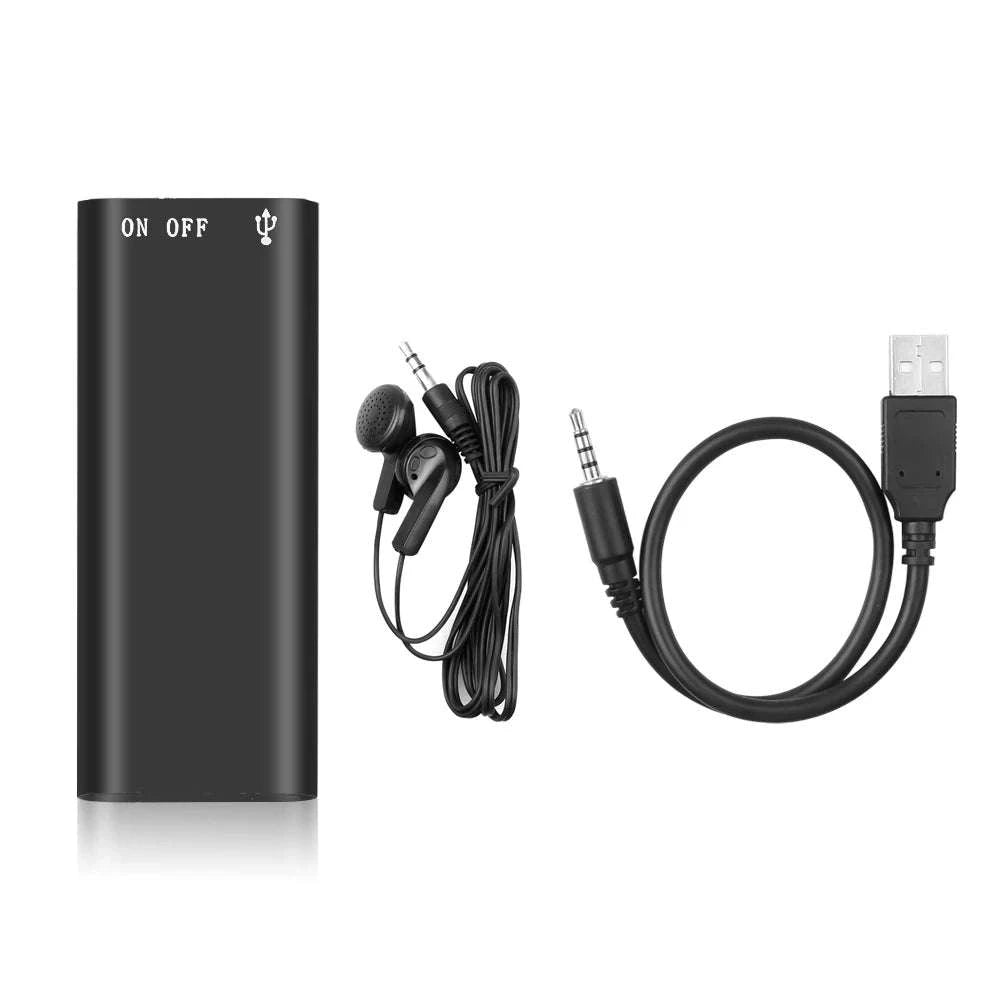 8GB Professional Voice Recorder Digital Audio Mini Dictaphone + MP3 Player Recorder Pen Dictaphone-Default Title