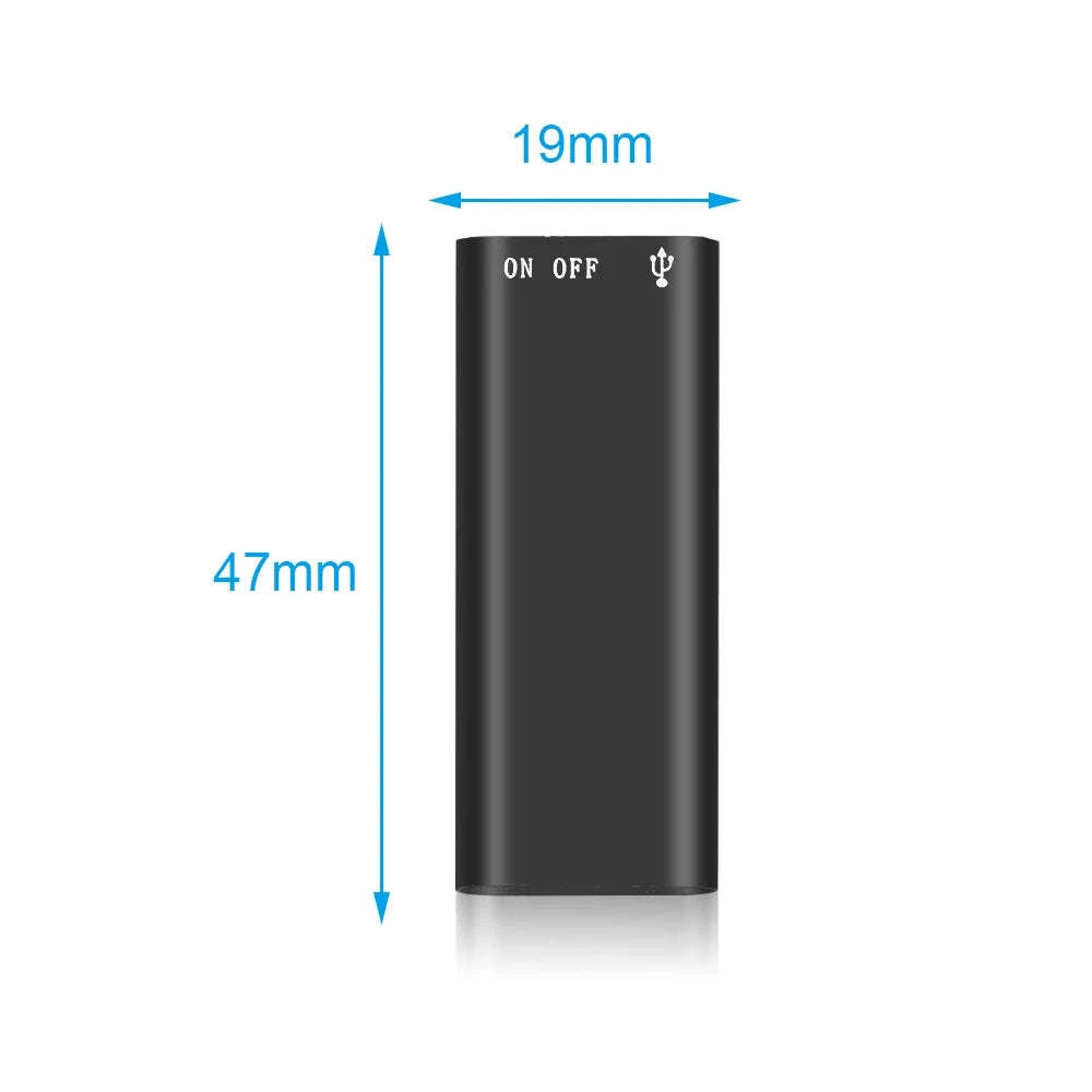 8GB Professional Voice Recorder Digital Audio Mini Dictaphone + MP3 Player Recorder Pen Dictaphone-Default Title