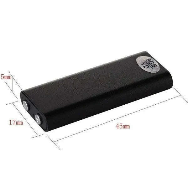 8GB Professional Voice Recorder Mini Dictaphone with USB Transfer-Default Title