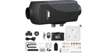 8KW 12V Diesel Air Heater with Remote & LCD for Vehicles-8KW / spain