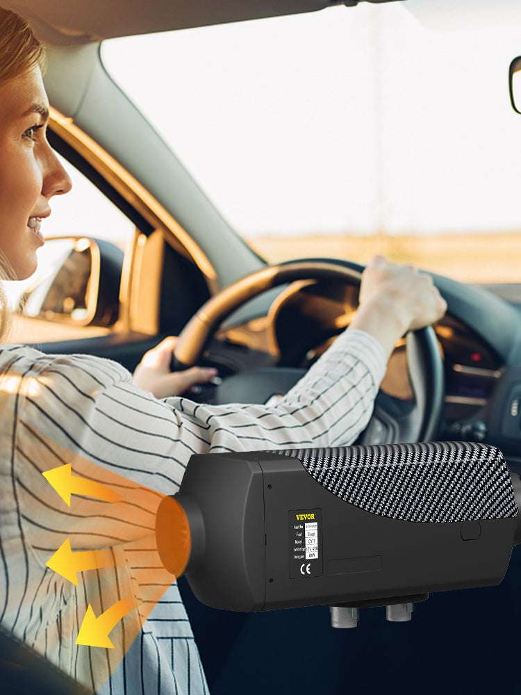 8KW 12V Diesel Air Heater with Remote & LCD for Vehicles-8KW / spain