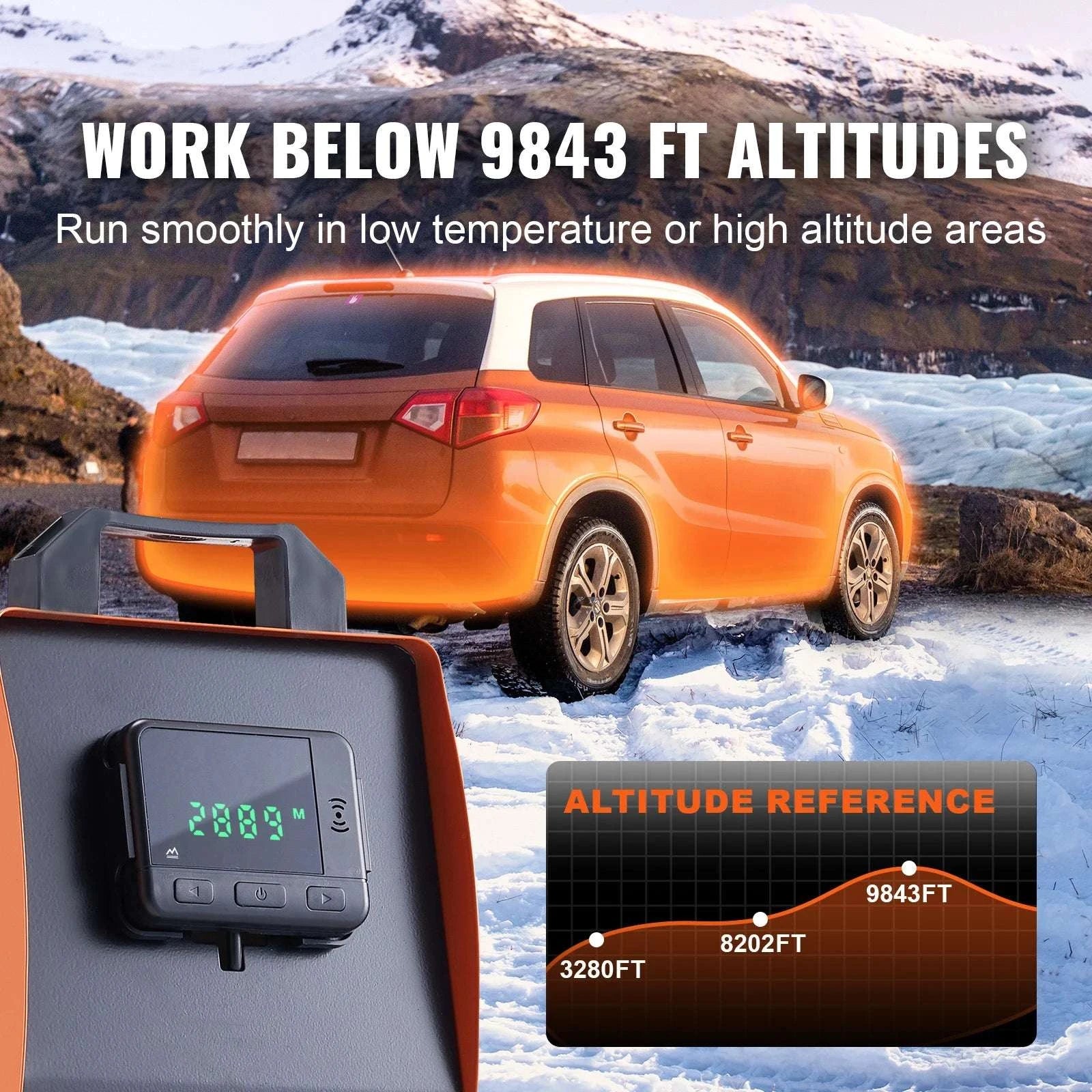 8KW Diesel Air Heater All-in-One Portable Parking Heater 12V-8KW Bluetooth / United States