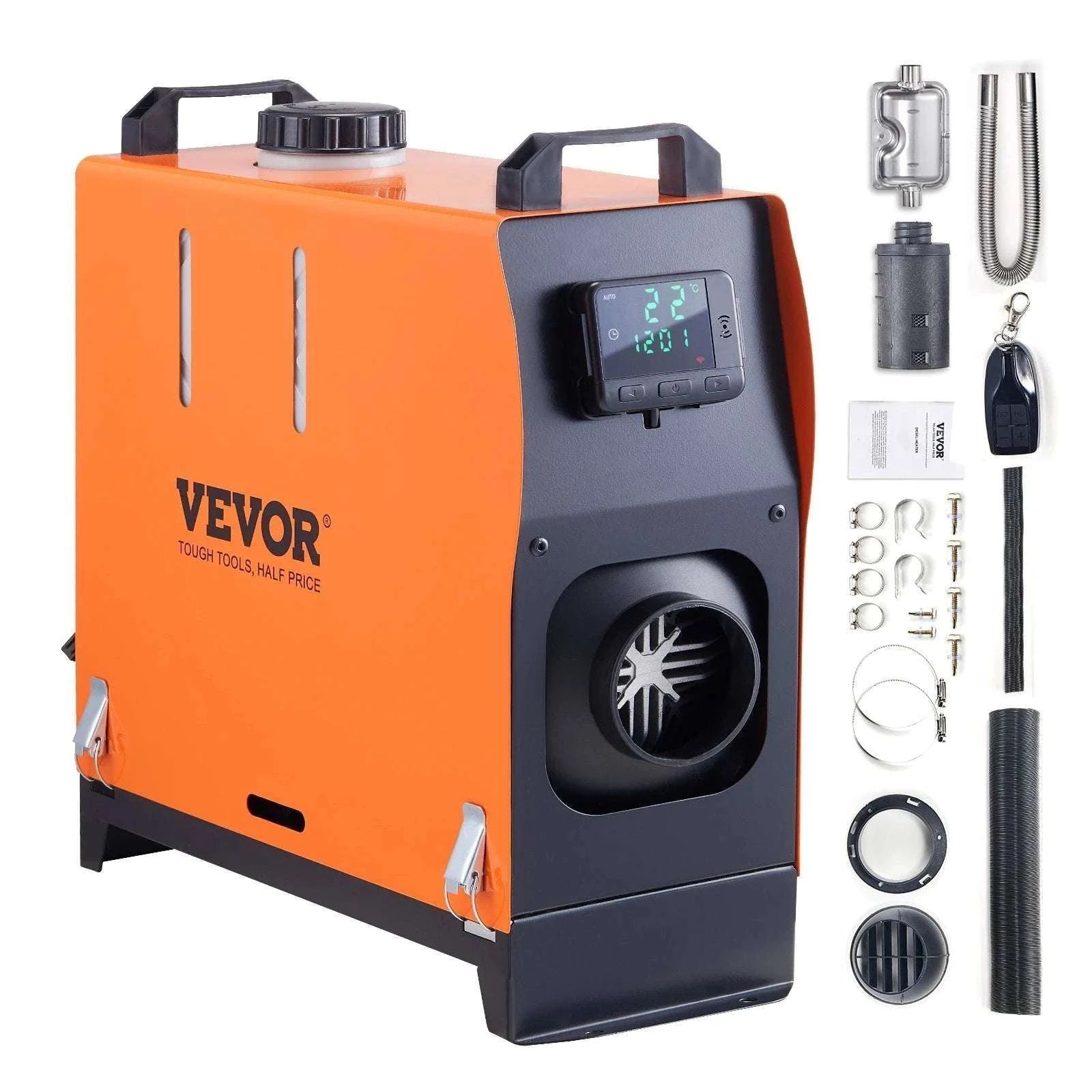8KW Diesel Air Heater All-in-One Portable Parking Heater 12V-8KW Bluetooth / United States
