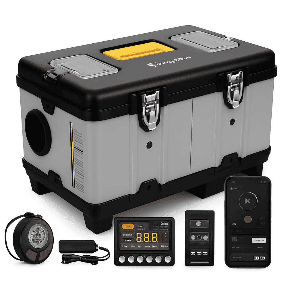 8KW Diesel Air Heater with CO Alarm, Bluetooth Control-TB10pro with CO / Germany