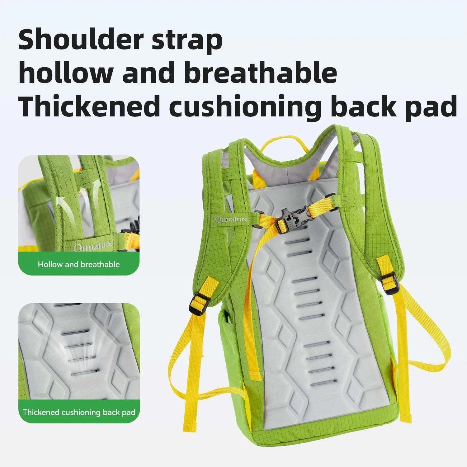 8L Kids Lightweight Hiking Backpack Breathable Nylon Daypack-60012801