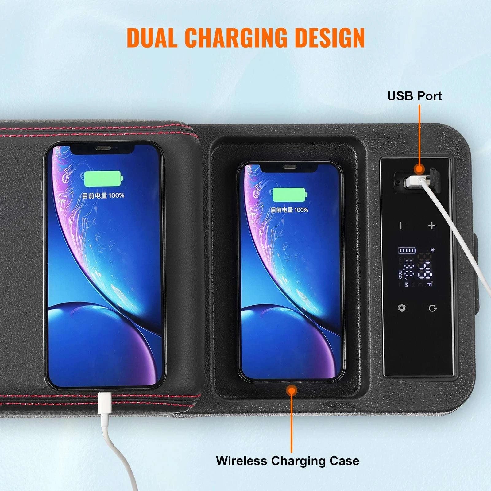 8L Portable Car Refrigerator with Fast Cooling and App Control-8L / United States