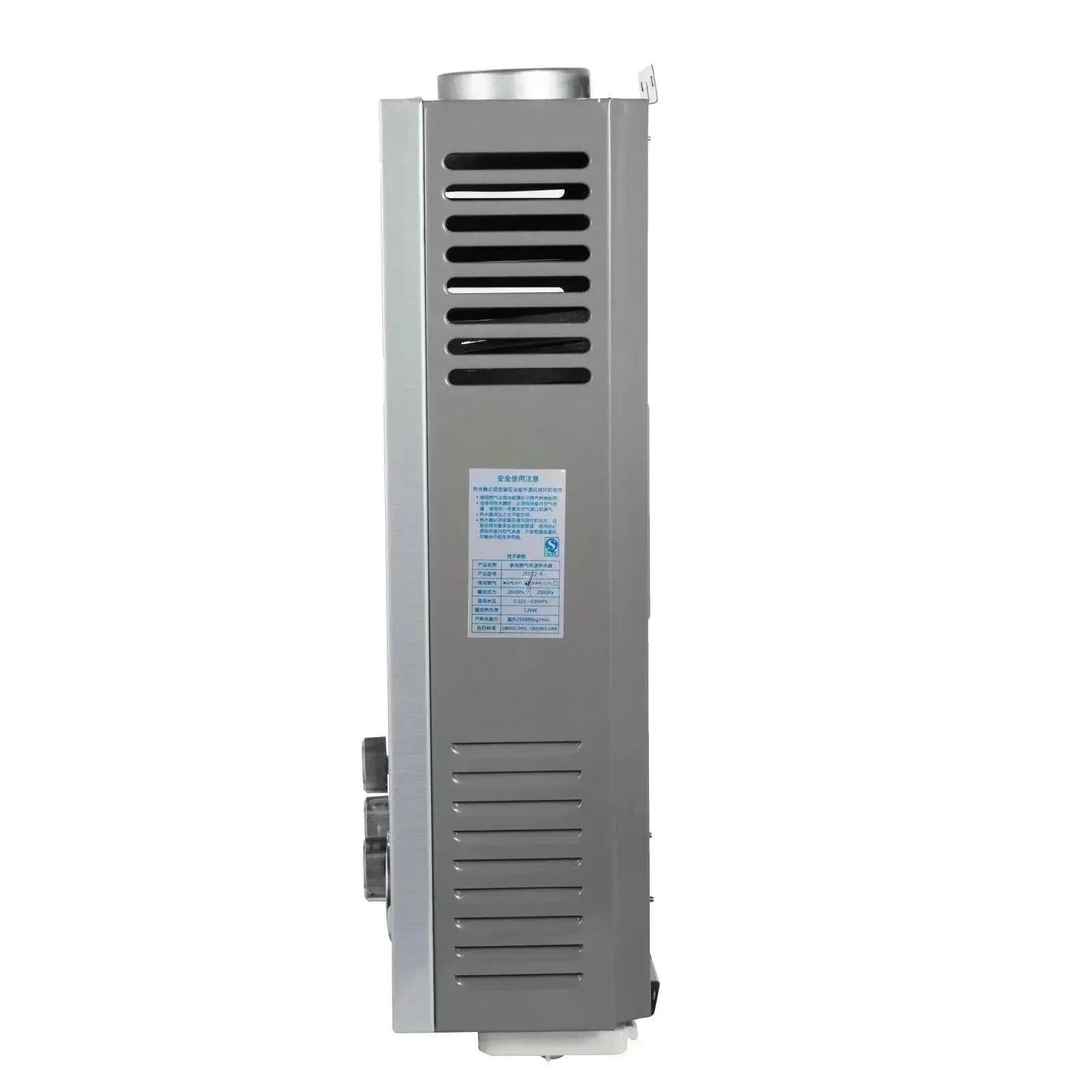 8L Tankless LPG Water Heater with LED Display & Safety Protection-8L / United States