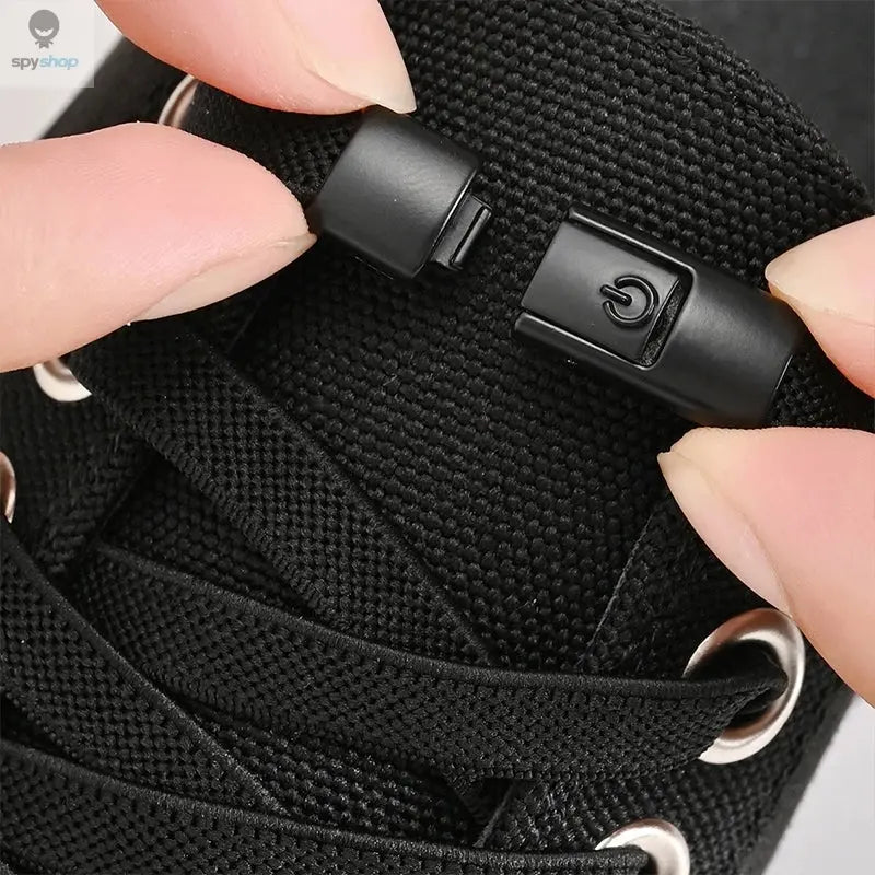 8mm No Tie Shoe Laces Press Lock Shoelaces Without Ties Elastic Laces Sneaker Kids Adult Widened Flat Shoelace for Shoes Spy-shop.com