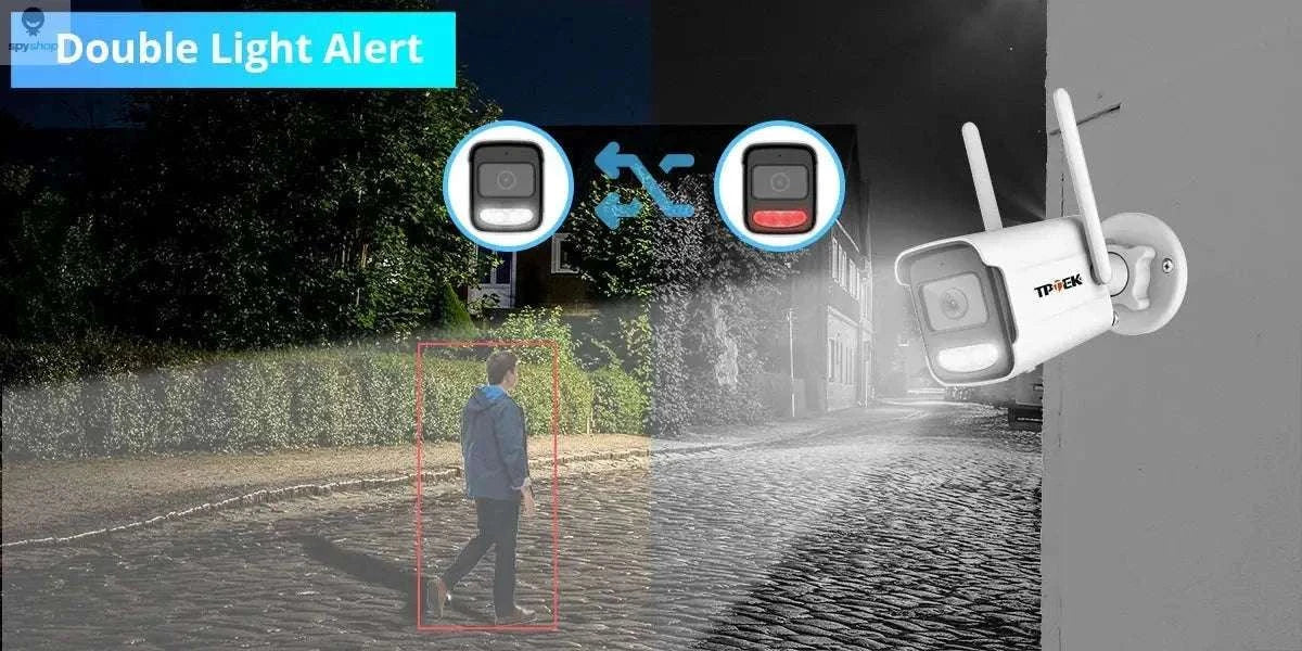 8MP 4K Outdoor Surveillance Camera – AI Detection, Night Vision, Weatherproof Security-