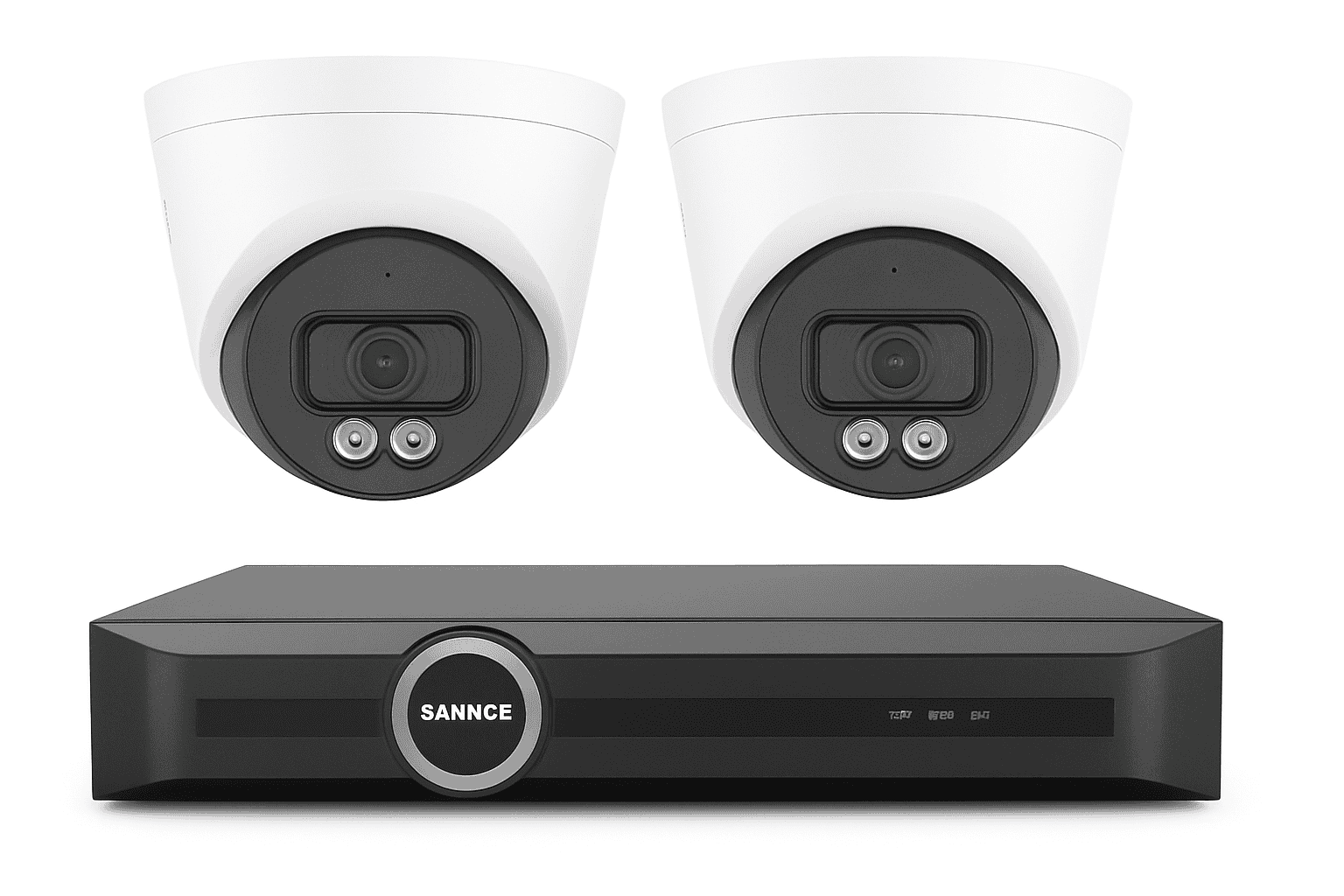8MP 4K PoE Security Camera System with AI Detection-2PCS CAM / None / United States