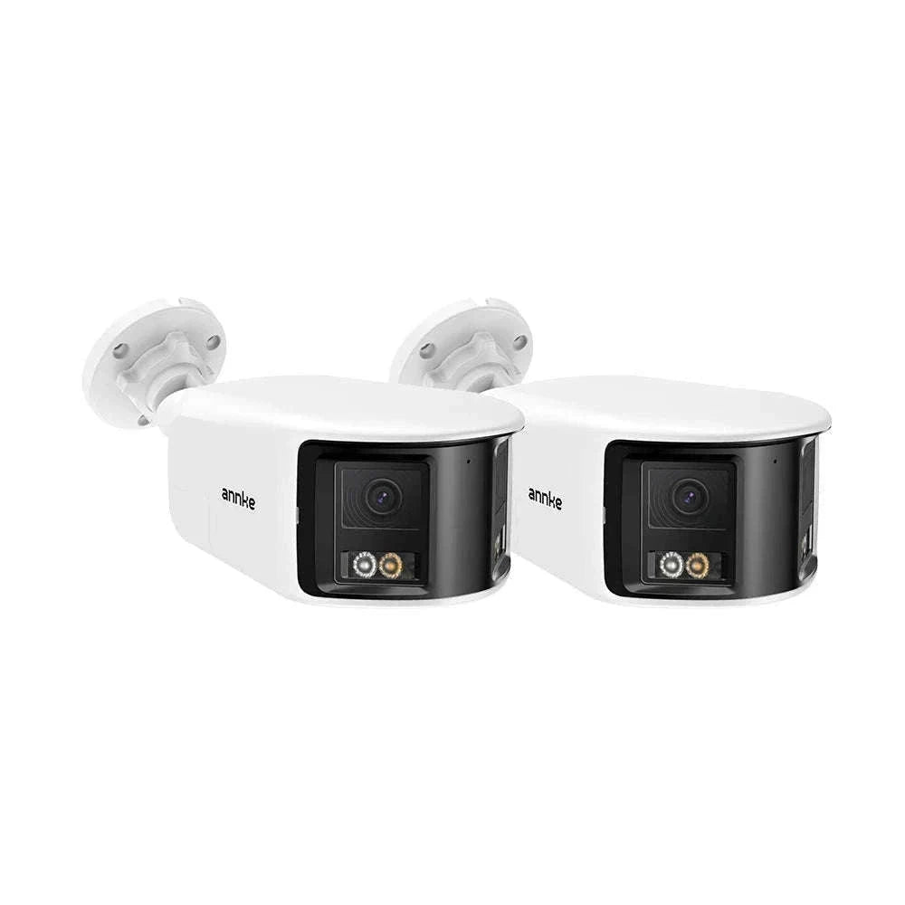 8MP Dual-Lens Security Camera with 180° Panorama-1PC I91DX / UNITED KINGDOM