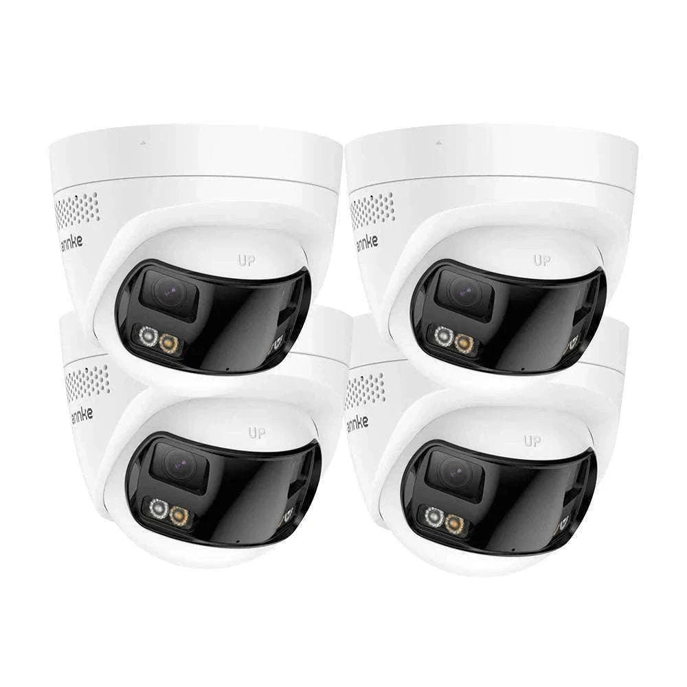 8MP Dual-Lens Security Camera with 180° Panorama-1PC I91DX / UNITED KINGDOM