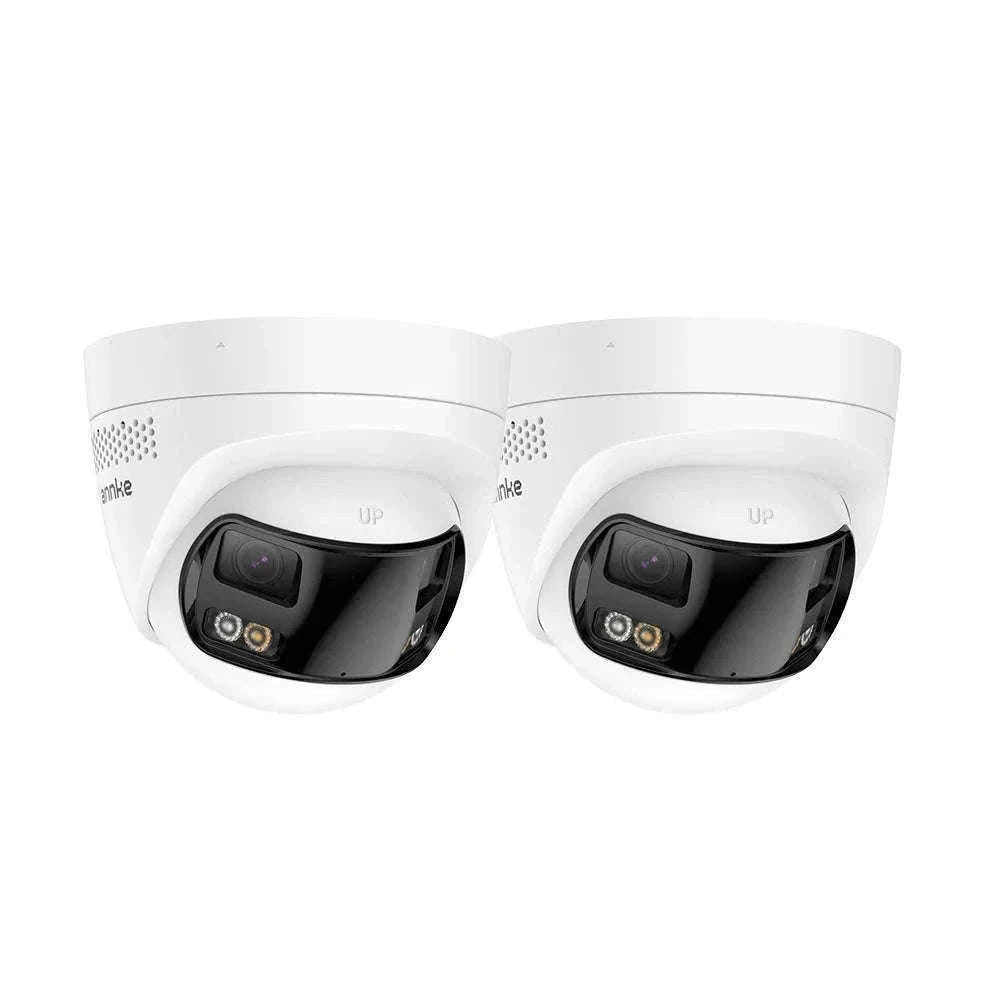 8MP Dual-Lens Security Camera with 180° Panorama-1PC I91DX / UNITED KINGDOM