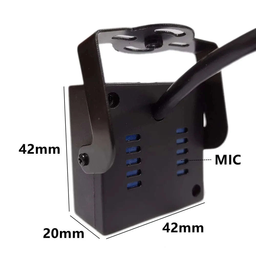 8MP POE Mini IP Security Camera with Human Detection and Audio-5MP 12V / 3.6mm