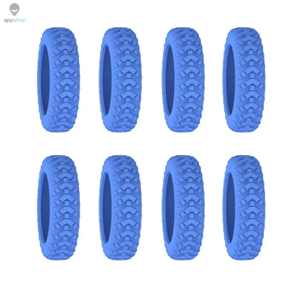 8pcs Travel Luggage Caster Shoes Silicone Suitcase Wheels Protection Cover Reduce Noise Trolley Box Casters Cover Spy-shop.com