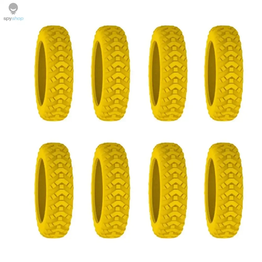 8pcs Travel Luggage Caster Shoes Silicone Suitcase Wheels Protection Cover Reduce Noise Trolley Box Casters Cover Spy-shop.com