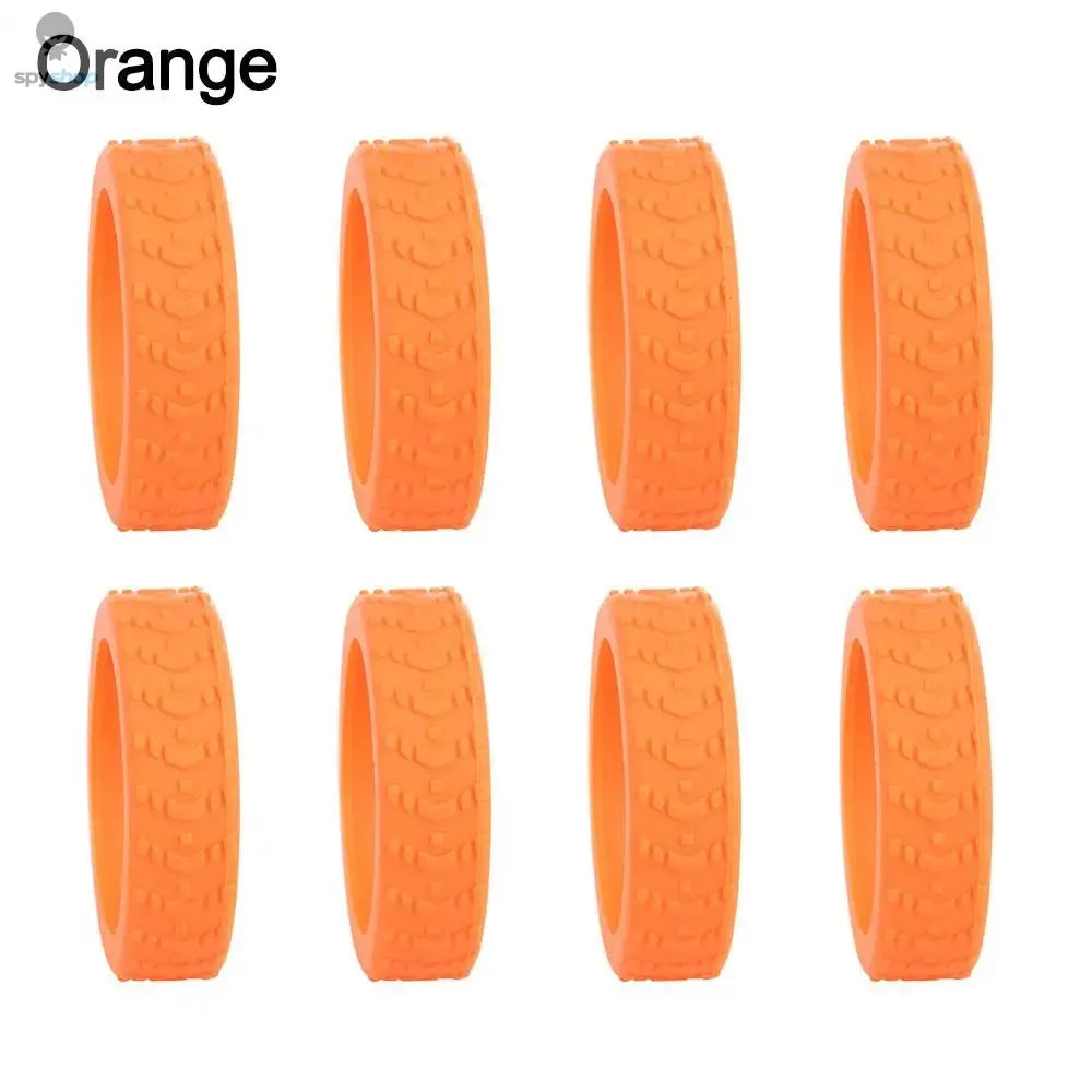 8pcs Travel Luggage Caster Shoes Silicone Suitcase Wheels Protection Cover Reduce Noise Trolley Box Casters Cover Spy-shop.com