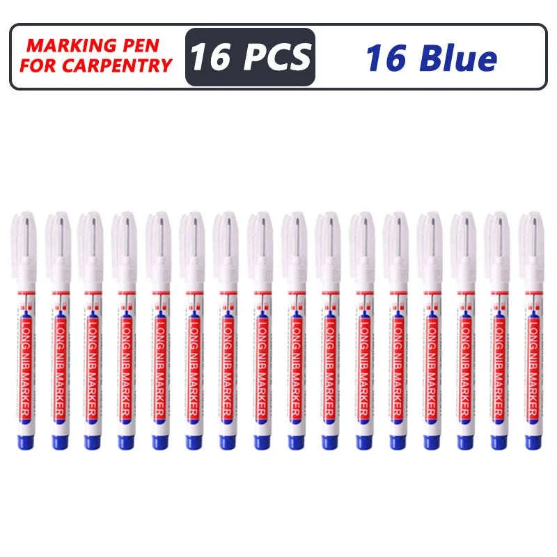 8Pcs Deep Hole Markers for Precision Marking-4Red 4Blue