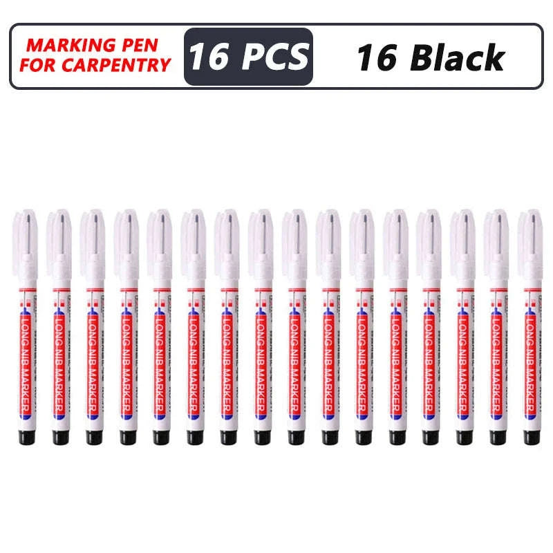 8Pcs Deep Hole Markers for Precision Marking-4Red 4Blue