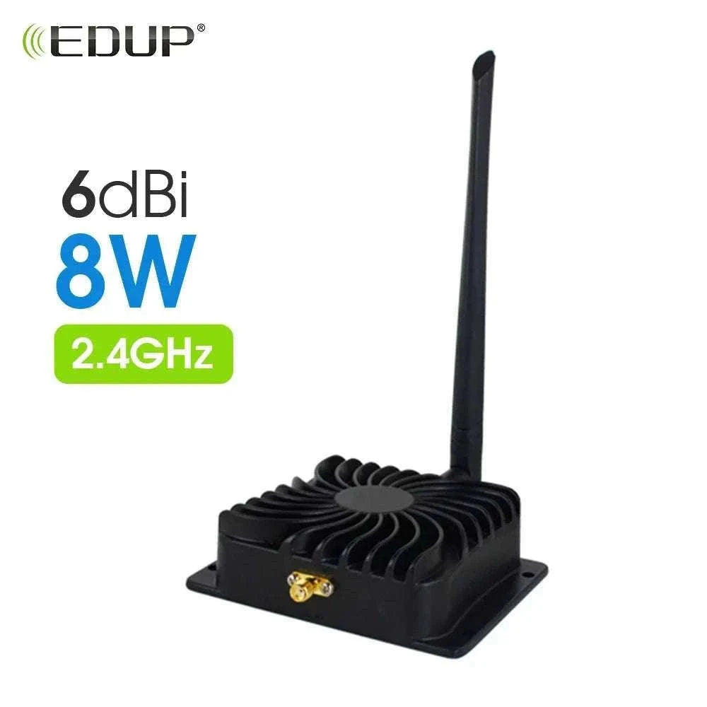 8W 2.4GHz WiFi Booster Amplifier for Extended Signal Range-EU Plug