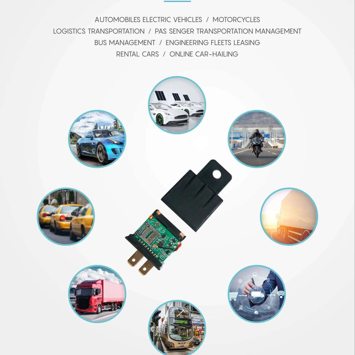 9-90V 4G GPS Relay Tracker with Alerts and ACC Status-DK09 4G / None
