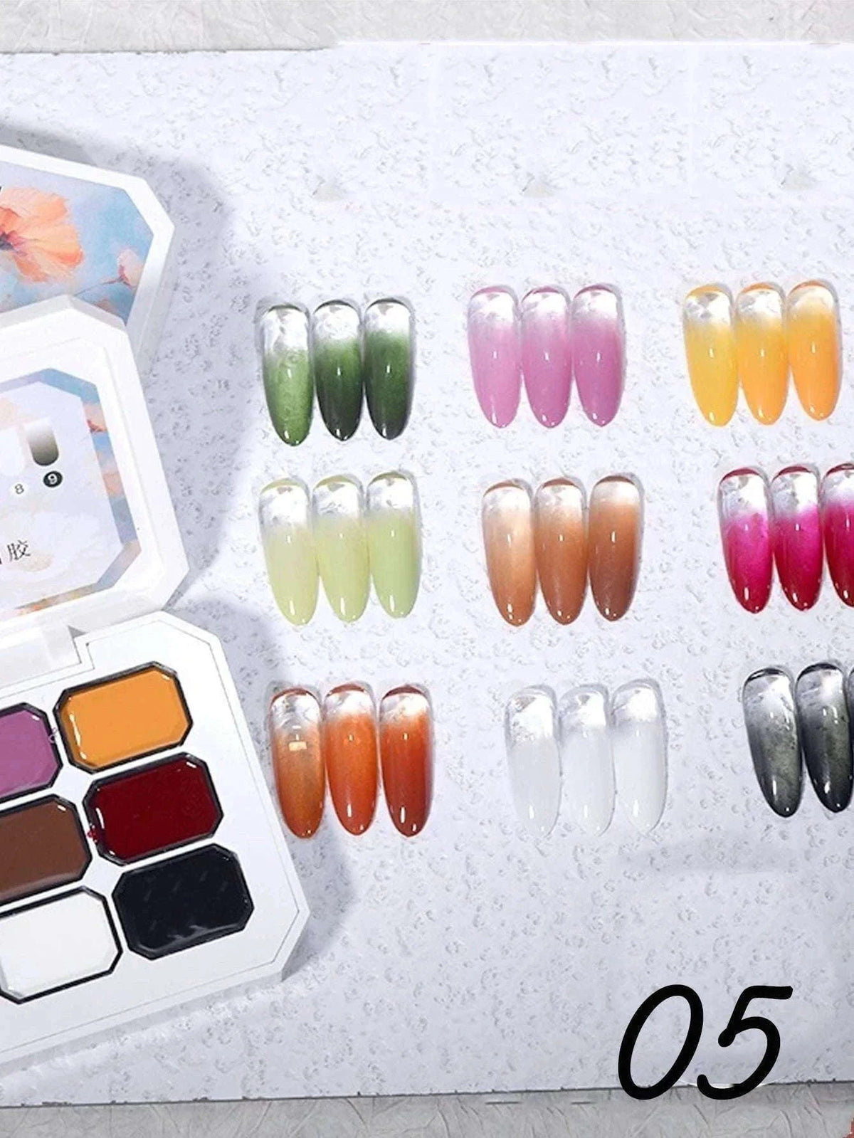 9-Color Peelable UV/LED Gel Nail Polish Palette-04