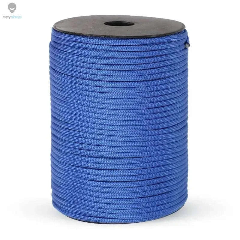 9-Core 4mm Paracord Rope for Camping, DIY, and Everyday Use-Black / 100M