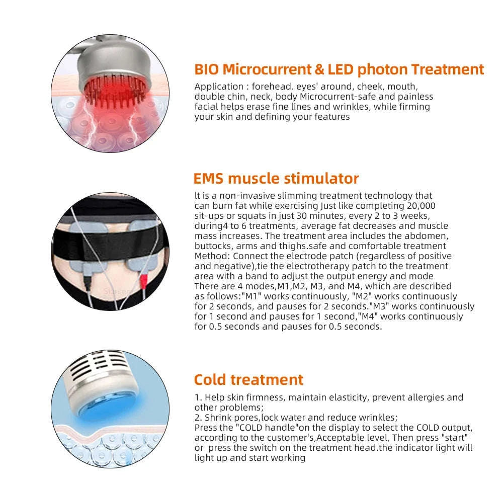 9-in-1 40K Cavitation Body Slimming Machine-US PLUG / US Plug / United States