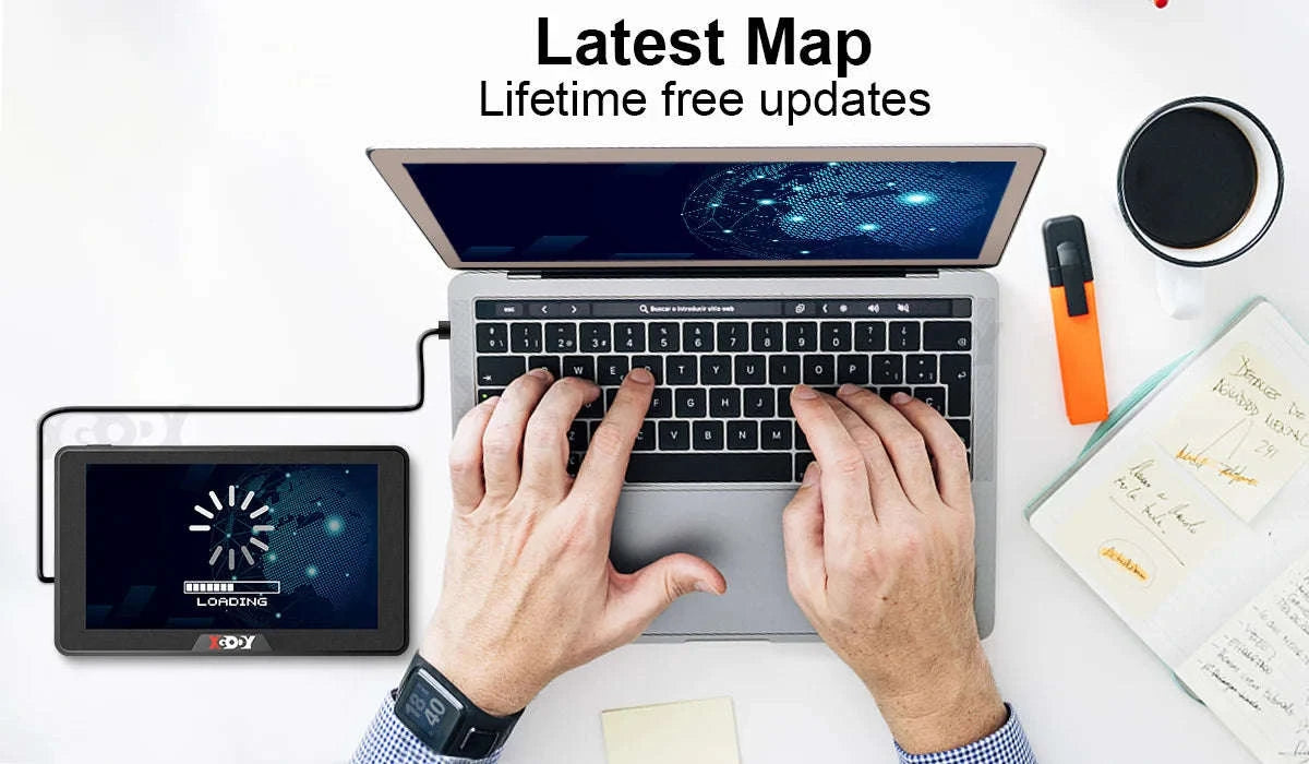 9-inch Car GPS Navigation with UK/EU Maps and Voice Guidance-9" / Europe / United Kingdom|black
