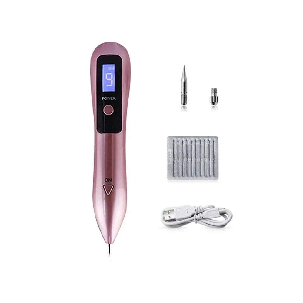 9-Level Plasma Beauty Pen for Targeted Spot Care-Silver / CHINA