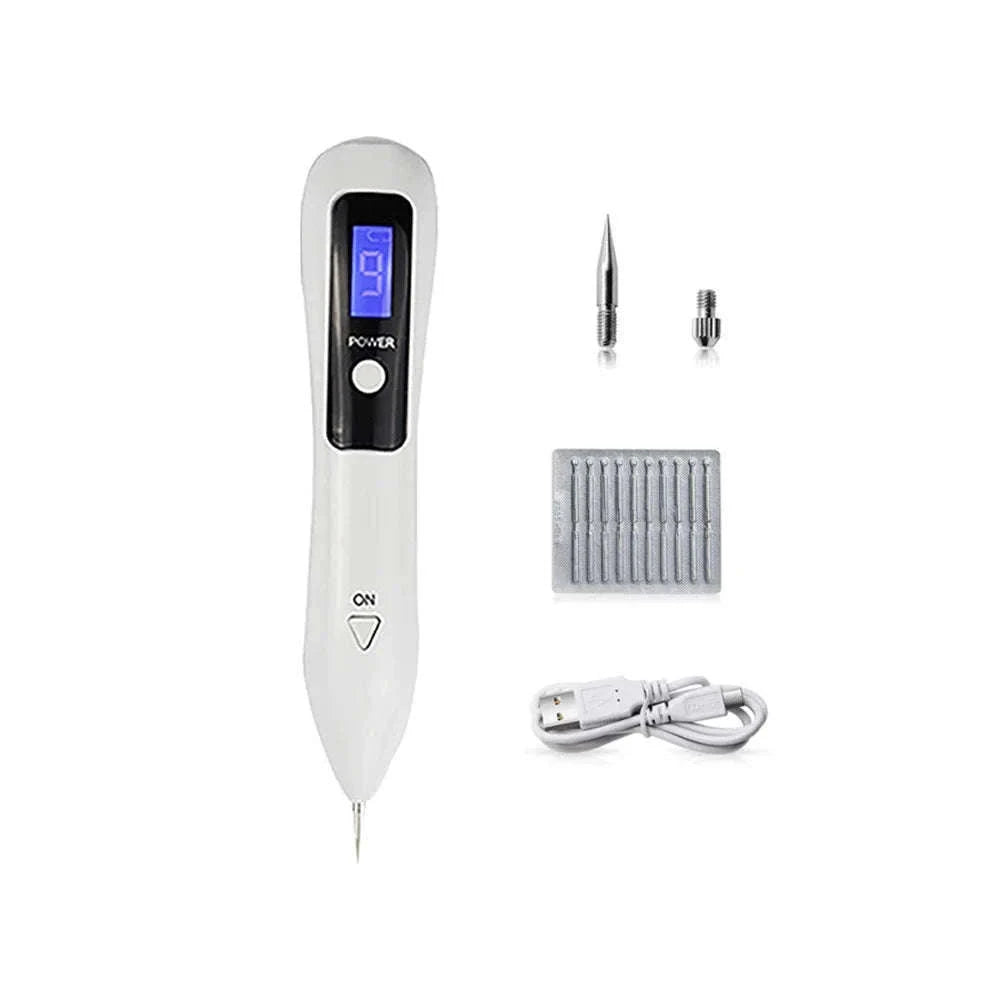 9-Level Plasma Beauty Pen for Targeted Spot Care-Silver / CHINA