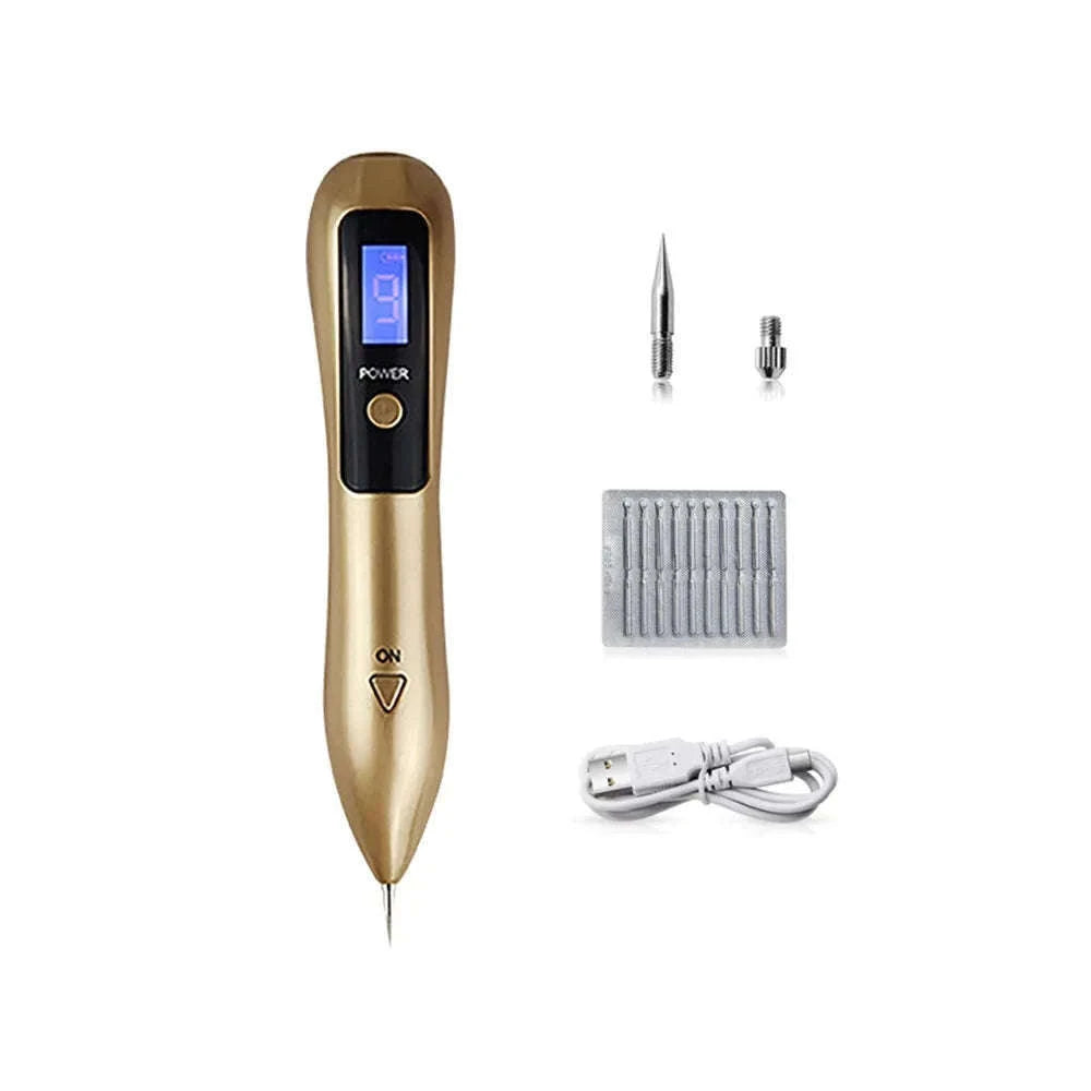 9-Level Plasma Beauty Pen for Targeted Spot Care-Silver / CHINA
