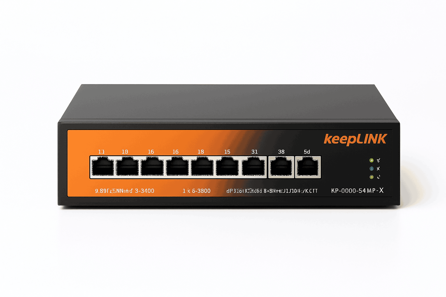 9-Port Multi-Gigabit Switch for Faster, Cleaner Networks-Switch with US Plug