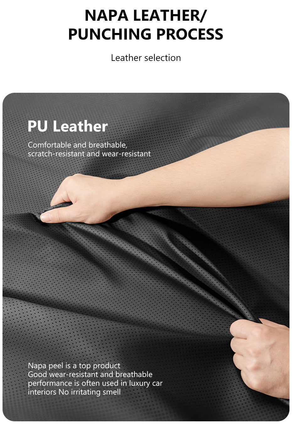 SEAMETAL Breathable Car Front Seat Cover Wear-Resistant Anti Slip Car Seat Cushion Protection Cover Universal for Sedan Suv Mpv