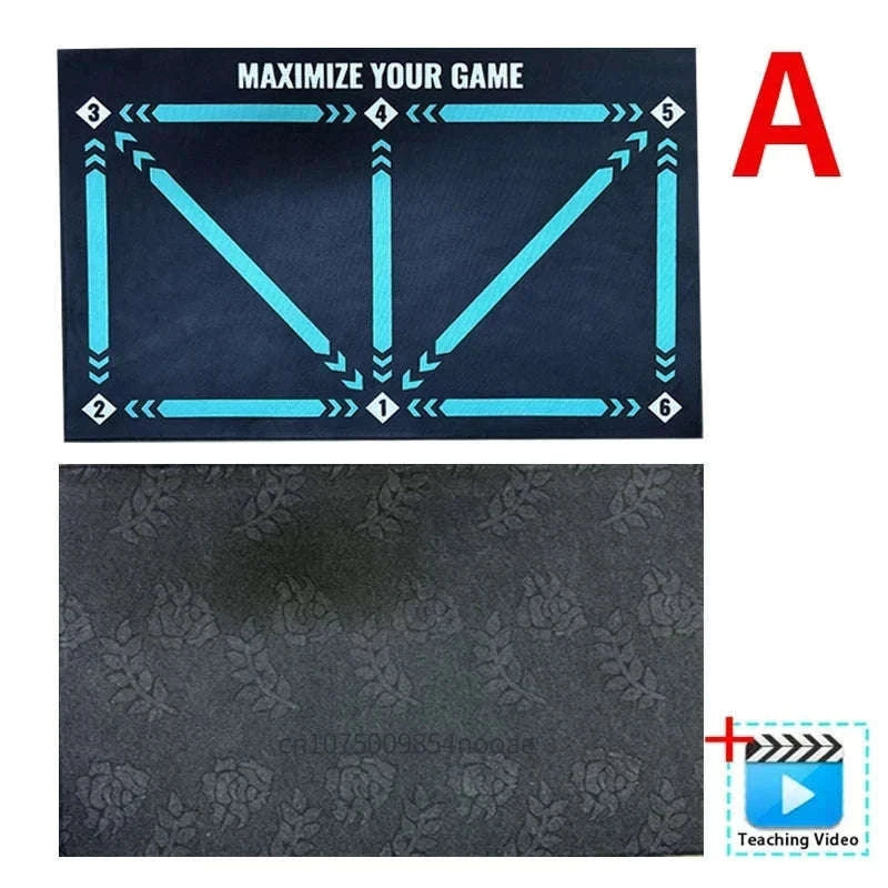 90cm Non-Slip Foldable Football Training Mat-mat and video