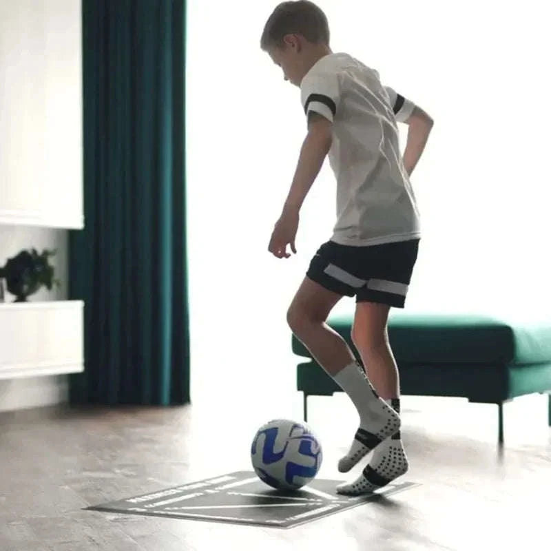 90cm Non-Slip Foldable Football Training Mat-mat and video