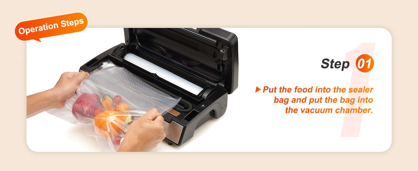 90Kpa Vacuum Sealer Machine with Cutter & Starter Bags-130 W / United States