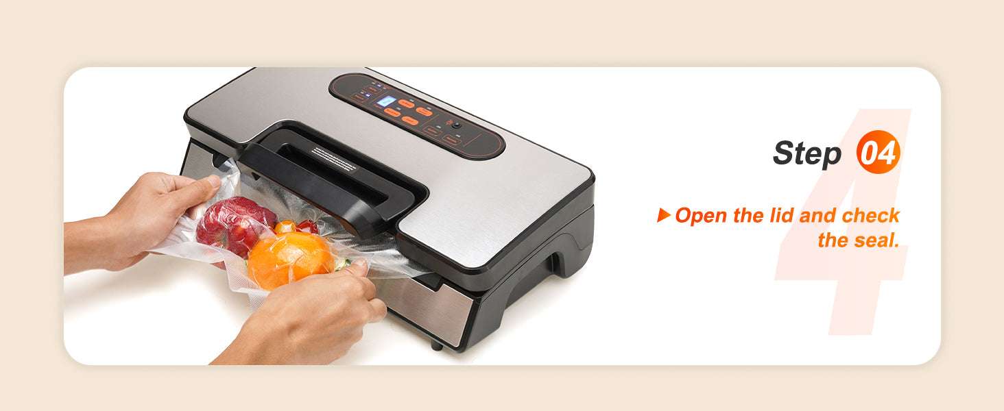 90Kpa Vacuum Sealer Machine with Cutter & Starter Bags-130 W / United States