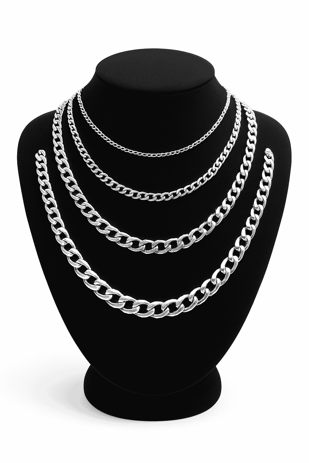 925 Sterling Silver Chain Necklace for Men and Women-LN027-2mm / 45cm